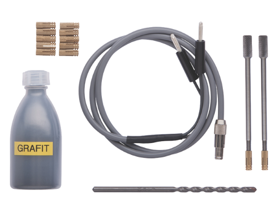 Einschraubelektroden Set 226 für Estrich und Beton